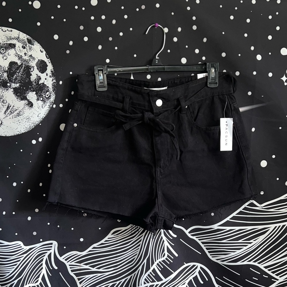 PacSun Black High Waist Shorts